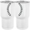 20 oz. Tall Stainless Steel Vacuum Insulated Tumbler White Thumbnail