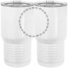 20 oz. Tall Stainless Steel Vacuum Insulated Tumbler White Thumbnail