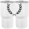 20 oz. Tall Stainless Steel Vacuum Insulated Tumbler White Thumbnail
