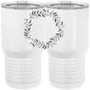 20 oz. Tall Stainless Steel Vacuum Insulated Tumbler White Thumbnail