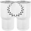 20 oz. Tall Stainless Steel Vacuum Insulated Tumbler White Thumbnail