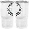 20 oz. Tall Stainless Steel Vacuum Insulated Tumbler White Thumbnail