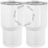 20 oz. Tall Stainless Steel Vacuum Insulated Tumbler White Thumbnail