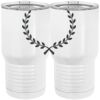 20 oz. Tall Stainless Steel Vacuum Insulated Tumbler White Thumbnail