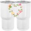 20 oz. Tall Stainless Steel Vacuum Insulated Tumbler White Thumbnail