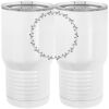 20 oz. Tall Stainless Steel Vacuum Insulated Tumbler White Thumbnail