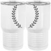 20 oz. Tall Stainless Steel Vacuum Insulated Tumbler White Thumbnail