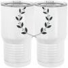 20 oz. Tall Stainless Steel Vacuum Insulated Tumbler White Thumbnail