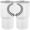 20 oz. Tall Stainless Steel Vacuum Insulated Tumbler White Thumbnail