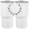 20 oz. Tall Stainless Steel Vacuum Insulated Tumbler White Thumbnail