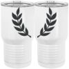 20 oz. Tall Stainless Steel Vacuum Insulated Tumbler White Thumbnail