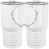 20 oz. Tall Stainless Steel Vacuum Insulated Tumbler White Thumbnail