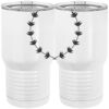 20 oz. Tall Stainless Steel Vacuum Insulated Tumbler White Thumbnail