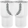 20 oz. Tall Stainless Steel Vacuum Insulated Tumbler White Thumbnail