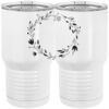 20 oz. Tall Stainless Steel Vacuum Insulated Tumbler White Thumbnail