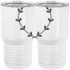 20 oz. Tall Stainless Steel Vacuum Insulated Tumbler White Thumbnail