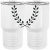 20 oz. Tall Stainless Steel Vacuum Insulated Tumbler White Thumbnail
