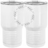 20 oz. Tall Stainless Steel Vacuum Insulated Tumbler White Thumbnail