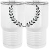 20 oz. Tall Stainless Steel Vacuum Insulated Tumbler White Thumbnail