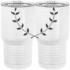 20 oz. Tall Stainless Steel Vacuum Insulated Tumbler White Thumbnail
