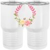20 oz. Tall Stainless Steel Vacuum Insulated Tumbler White Thumbnail