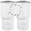20 oz. Tall Stainless Steel Vacuum Insulated Tumbler White Thumbnail