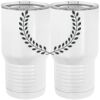 20 oz. Tall Stainless Steel Vacuum Insulated Tumbler White Thumbnail