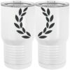 20 oz. Tall Stainless Steel Vacuum Insulated Tumbler White Thumbnail