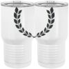 20 oz. Tall Stainless Steel Vacuum Insulated Tumbler White Thumbnail