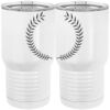 20 oz. Tall Stainless Steel Vacuum Insulated Tumbler White Thumbnail