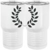 20 oz. Tall Stainless Steel Vacuum Insulated Tumbler White Thumbnail