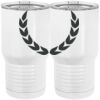 20 oz. Tall Stainless Steel Vacuum Insulated Tumbler White Thumbnail