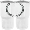 20 oz. Tall Stainless Steel Vacuum Insulated Tumbler White Thumbnail