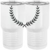 20 oz. Tall Stainless Steel Vacuum Insulated Tumbler White Thumbnail