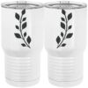 20 oz. Tall Stainless Steel Vacuum Insulated Tumbler White Thumbnail