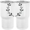 20 oz. Tall Stainless Steel Vacuum Insulated Tumbler White Thumbnail