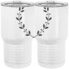 20 oz. Tall Stainless Steel Vacuum Insulated Tumbler White Thumbnail