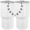 20 oz. Tall Stainless Steel Vacuum Insulated Tumbler White Thumbnail