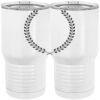20 oz. Tall Stainless Steel Vacuum Insulated Tumbler White Thumbnail