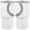 20 oz. Tall Stainless Steel Vacuum Insulated Tumbler White Thumbnail