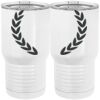 20 oz. Tall Stainless Steel Vacuum Insulated Tumbler White Thumbnail