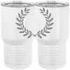 20 oz. Tall Stainless Steel Vacuum Insulated Tumbler White Thumbnail