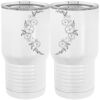 20 oz. Tall Stainless Steel Vacuum Insulated Tumbler White Thumbnail