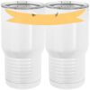 20 oz. Tall Stainless Steel Vacuum Insulated Tumbler White Thumbnail