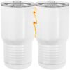 20 oz. Tall Stainless Steel Vacuum Insulated Tumbler White Thumbnail