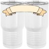 20 oz. Tall Stainless Steel Vacuum Insulated Tumbler White Thumbnail