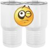 20 oz. Tall Stainless Steel Vacuum Insulated Tumbler White Thumbnail