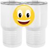 20 oz. Tall Stainless Steel Vacuum Insulated Tumbler White Thumbnail