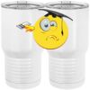 20 oz. Tall Stainless Steel Vacuum Insulated Tumbler White Thumbnail