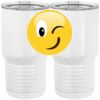 20 oz. Tall Stainless Steel Vacuum Insulated Tumbler White Thumbnail